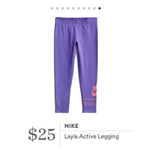 NWT 2t Nike Purple Leggings